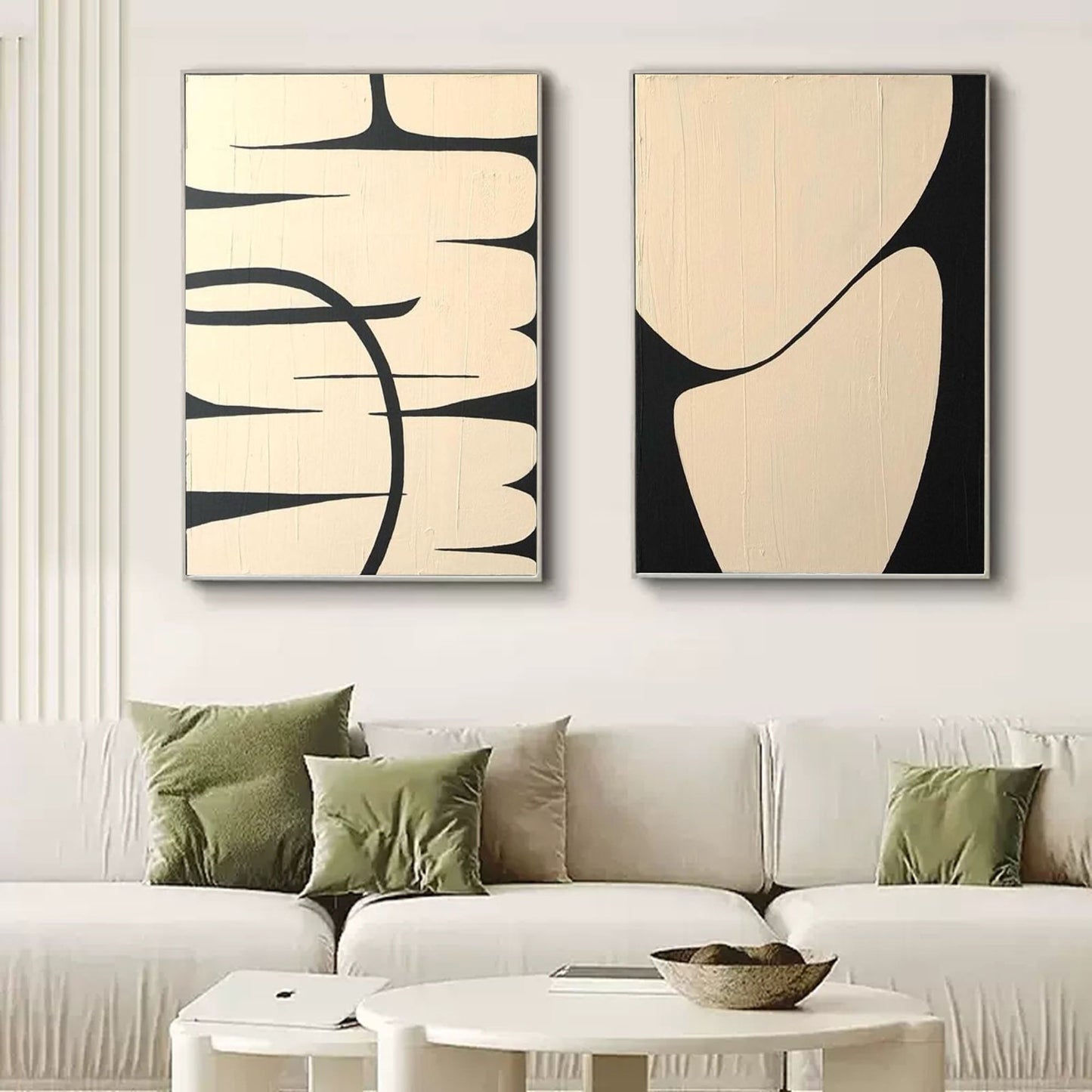 Abstract Painting Set Of 2 #SP135