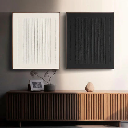 Minimalistic Balance Canvas Paintings Set of 2 #MM100