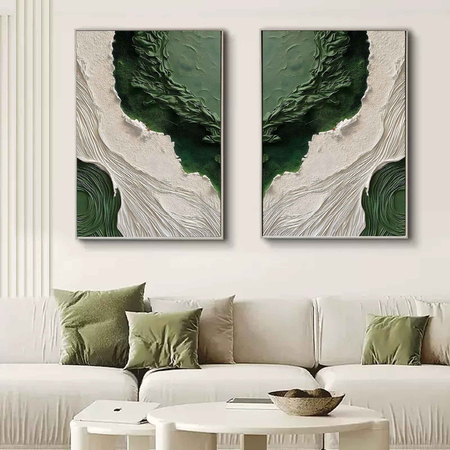 Abstract Painting Set Of 2 #SP138