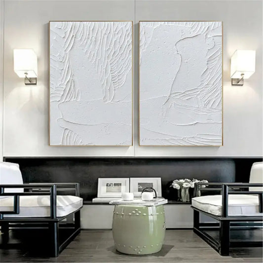 Minimalistic Balance Canvas Paintings Set of 2 #MM047