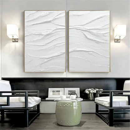 Minimalistic Balance Canvas Paintings Set of 2 #MM050