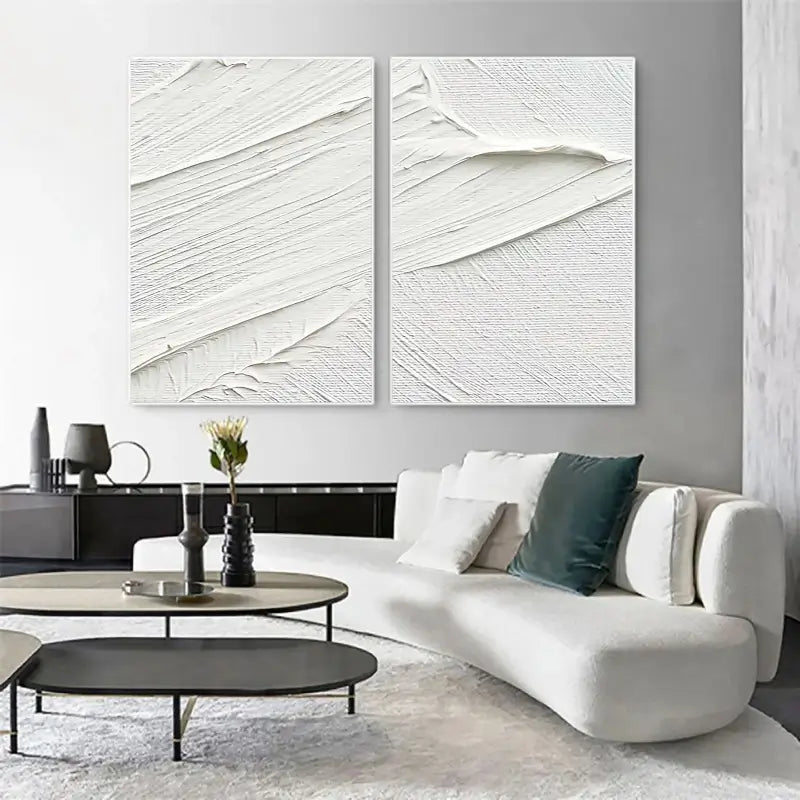 Minimalistic Balance Canvas Paintings Set of 2 #MM052