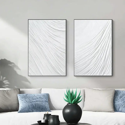 Minimalistic Balance Canvas Paintings Set of 2 #MM060