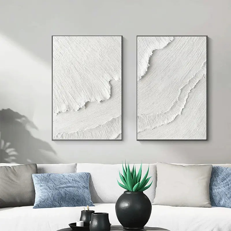 Minimalistic Balance Canvas Paintings Set of 2 #MM065