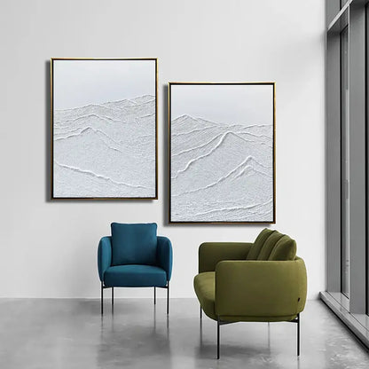 Minimalistic Balance Canvas Paintings Set of 2 #MM066