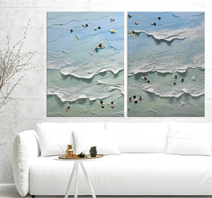 Abstract Painting Set Of 2 #SP127