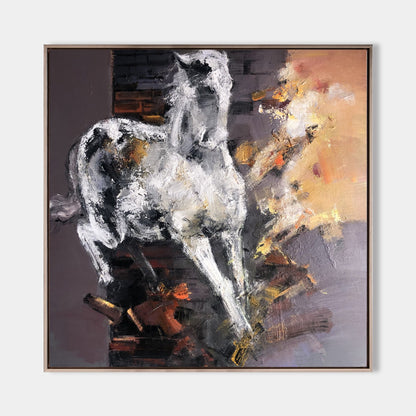 Modern Horse Abstract Painting #ANH26