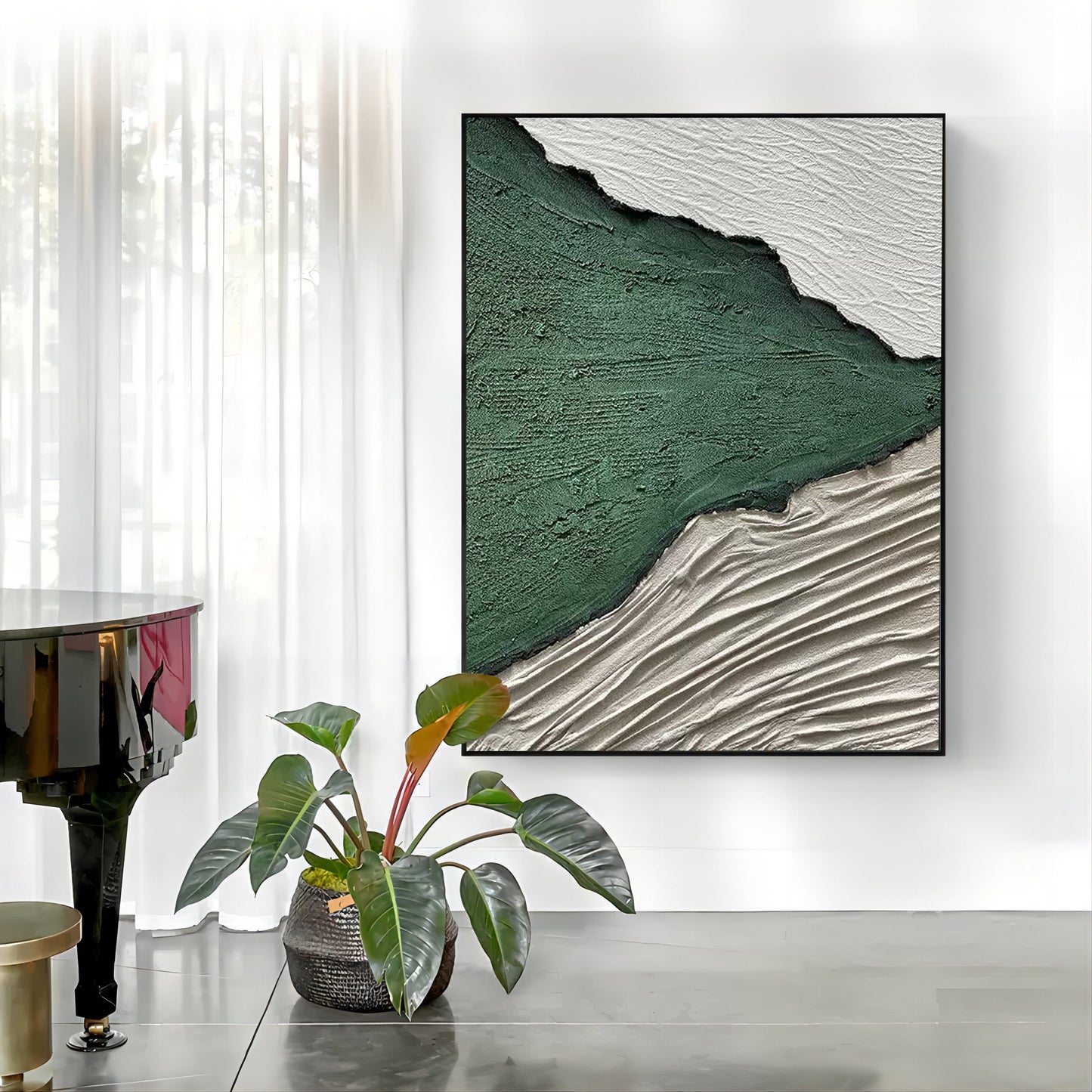 Plaster Art Texture Painting #SG005