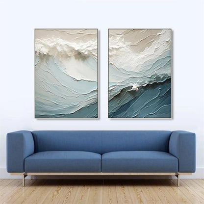 Ocean And Sky Painting Set of 2#OS 067