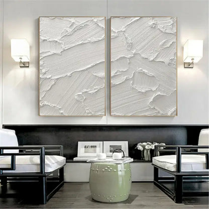 Minimalistic Balance Canvas Paintings Set of 2 #MM051