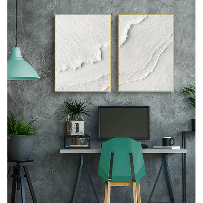 Minimalistic Balance Canvas Paintings Set of 2 #MM065