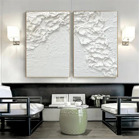 Minimalistic Balance Canvas Paintings Set of 2 #MM061