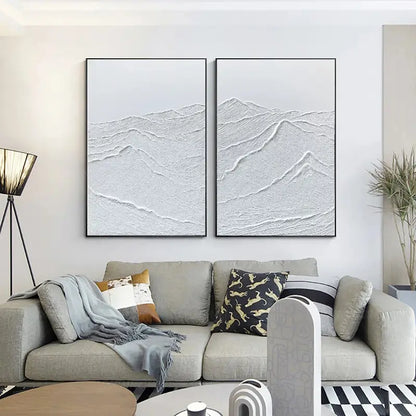 Minimalistic Balance Canvas Paintings Set of 2 #MM066