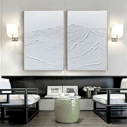 Minimalistic Balance Canvas Paintings Set of 2 #MM066