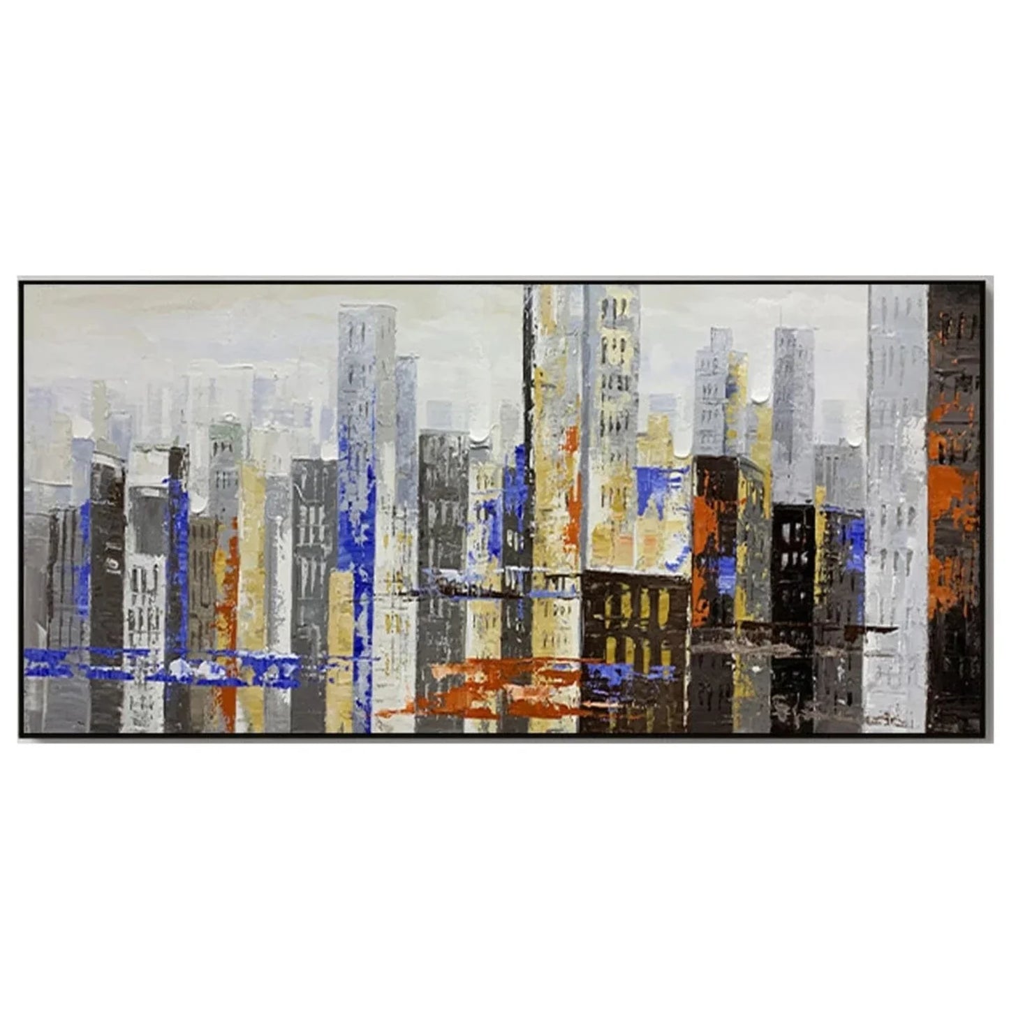 Abstract Architecture Cityscape Minimal Painting