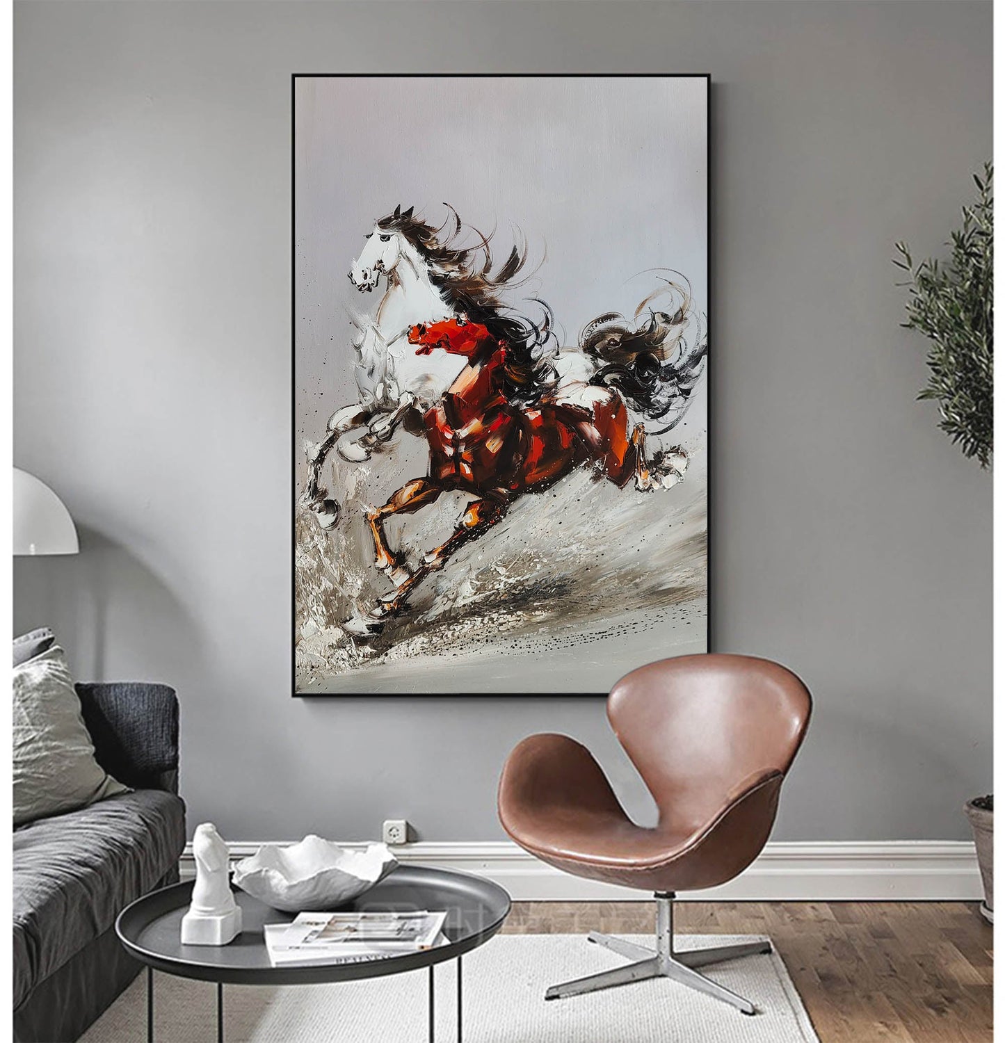 Running Horse Painting #ANH54