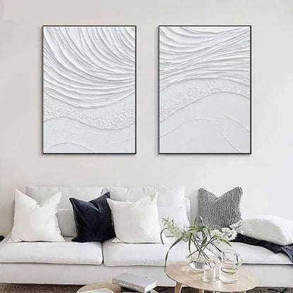 Minimalistic Balance Canvas Paintings Set of 2 #MM062