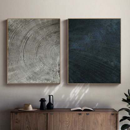 Set of 2 Abstract Art #ABAO44