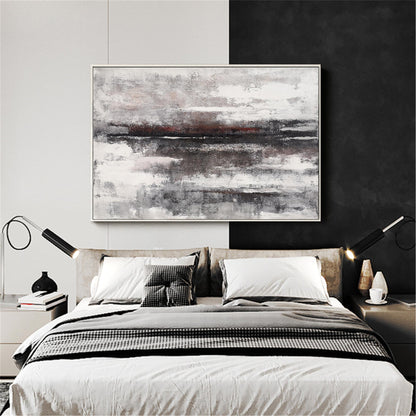 Grey Abstract Painting #ABSH37