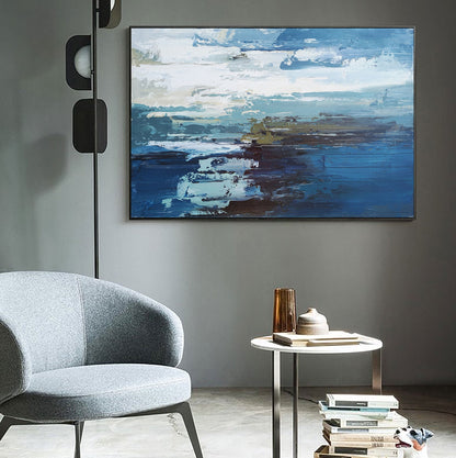 Abstract Ocean Painting #ABSH32