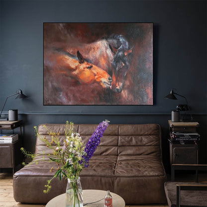 Modern Wild Horse Painting #ANH47