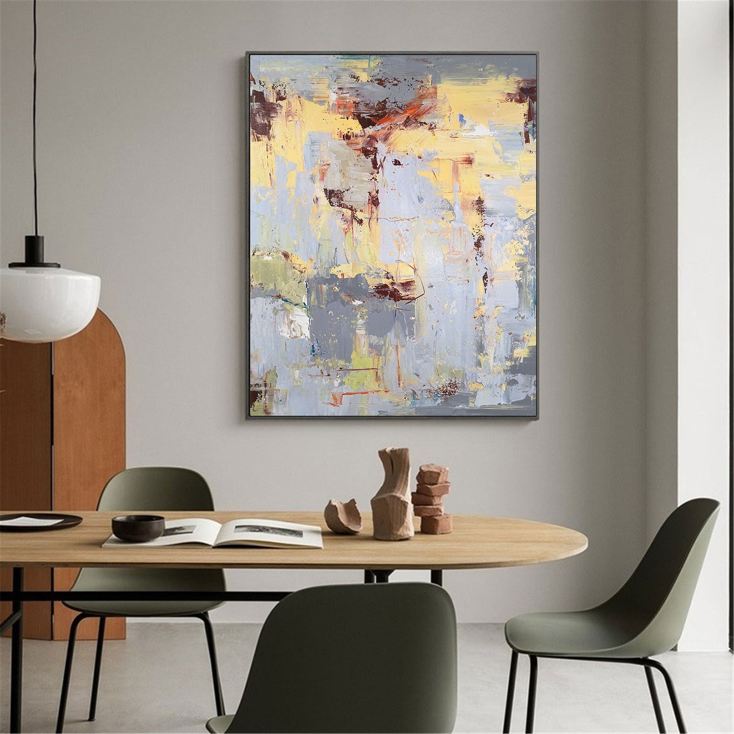 Bright Abstract Painting #ABAV80