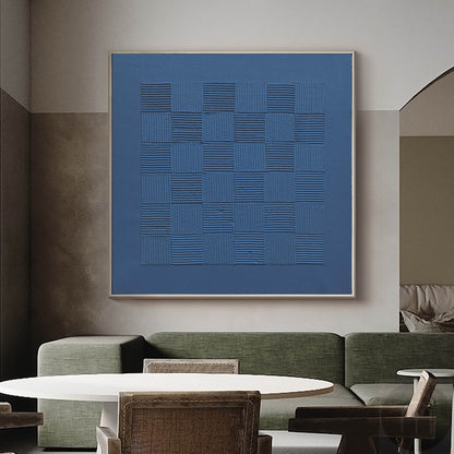 Blue Minimalist Painting #ABAS116