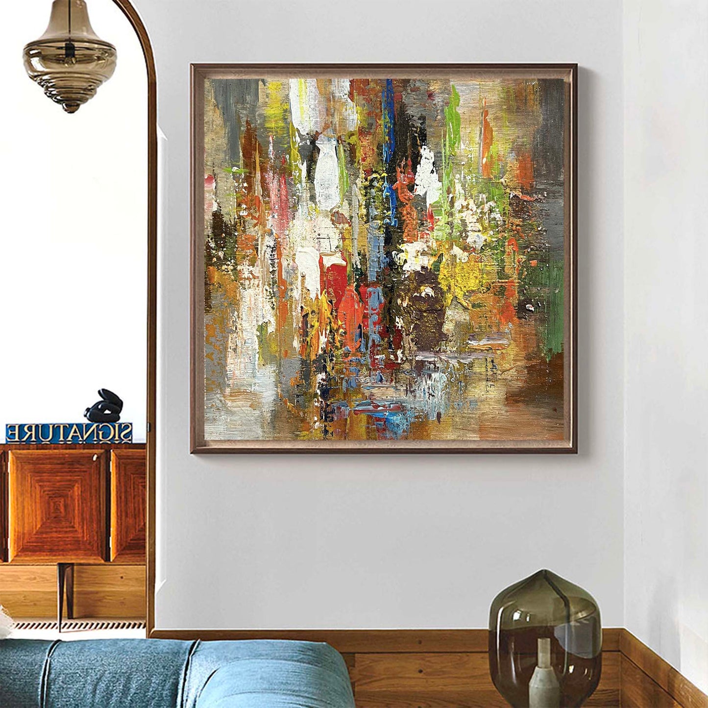 Colorful Abstract Painting #ABAS85