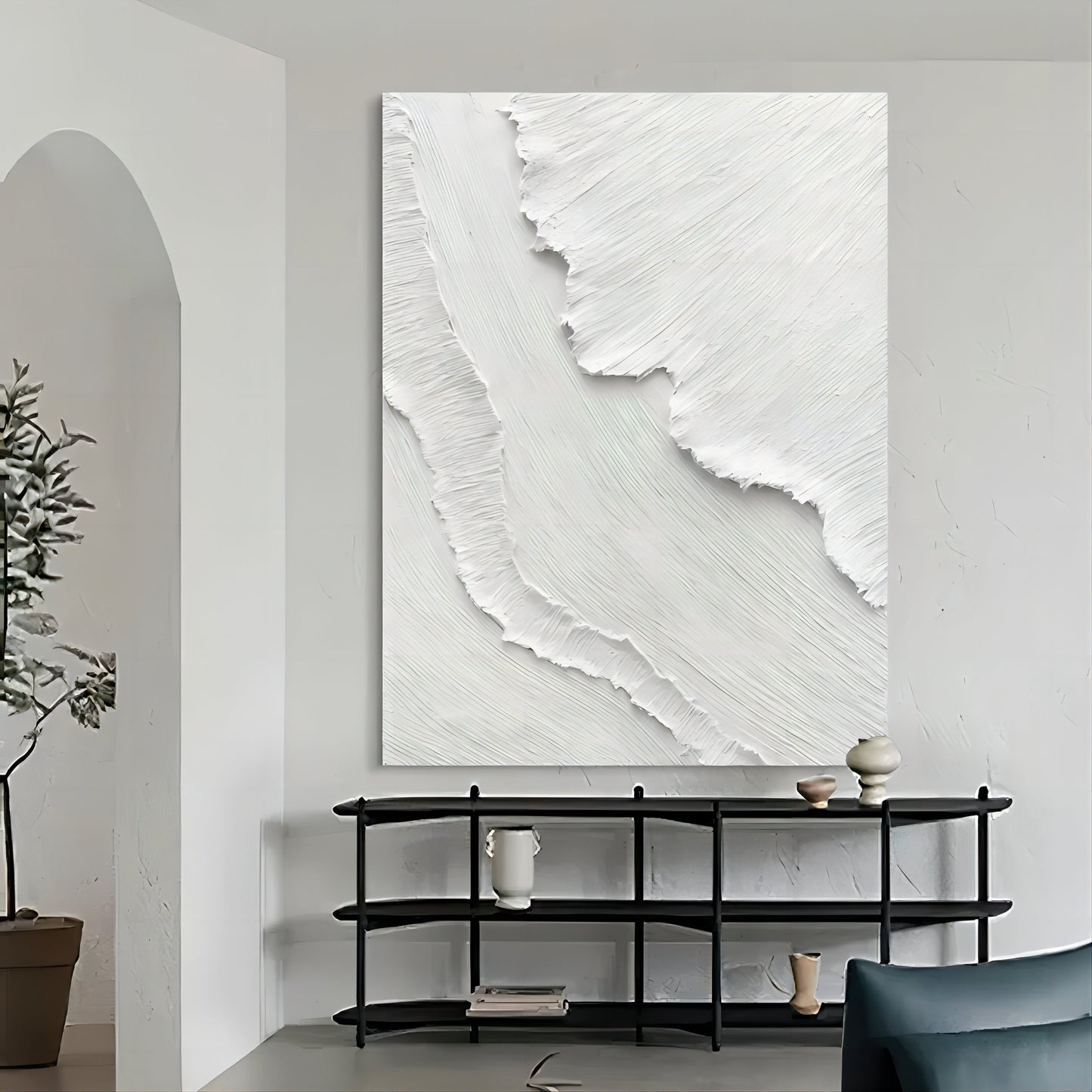 Plaster Art Texture Painting #TX099