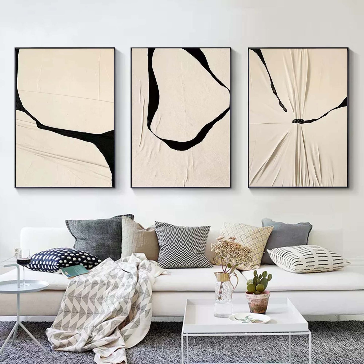 Abstract Painting Set of 3 #SP122