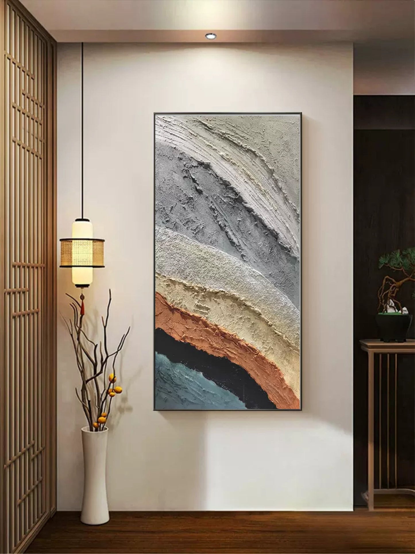 Plaster Art Texture Painting #SG057