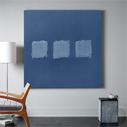 Blue Minimalist Painting #ABAS119