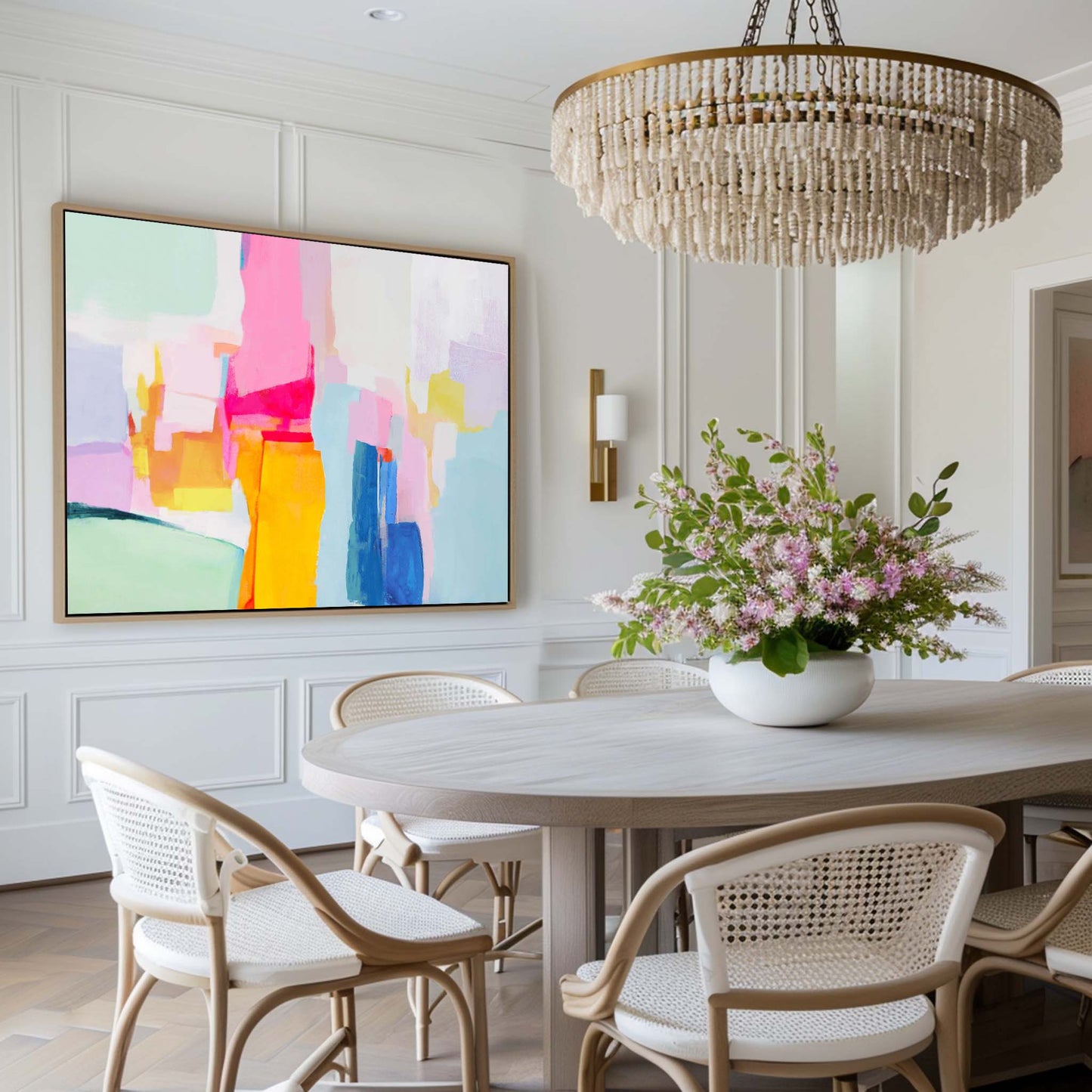 Color Abstract Art #ABAH01