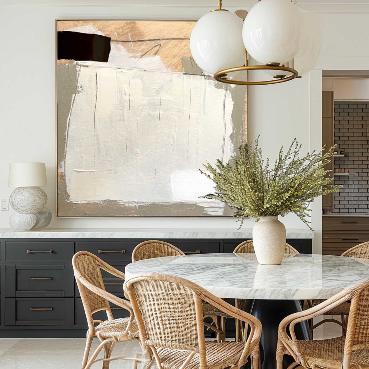 Modern Abstract Painting #ABAS102