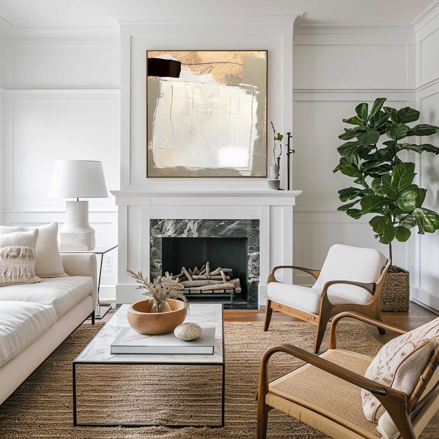 Modern Abstract Painting #ABAS102