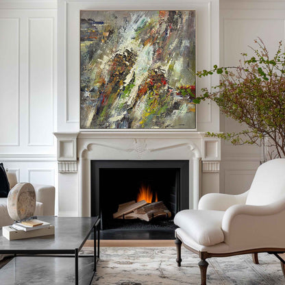 Colorful Abstract Painting #ABAS83