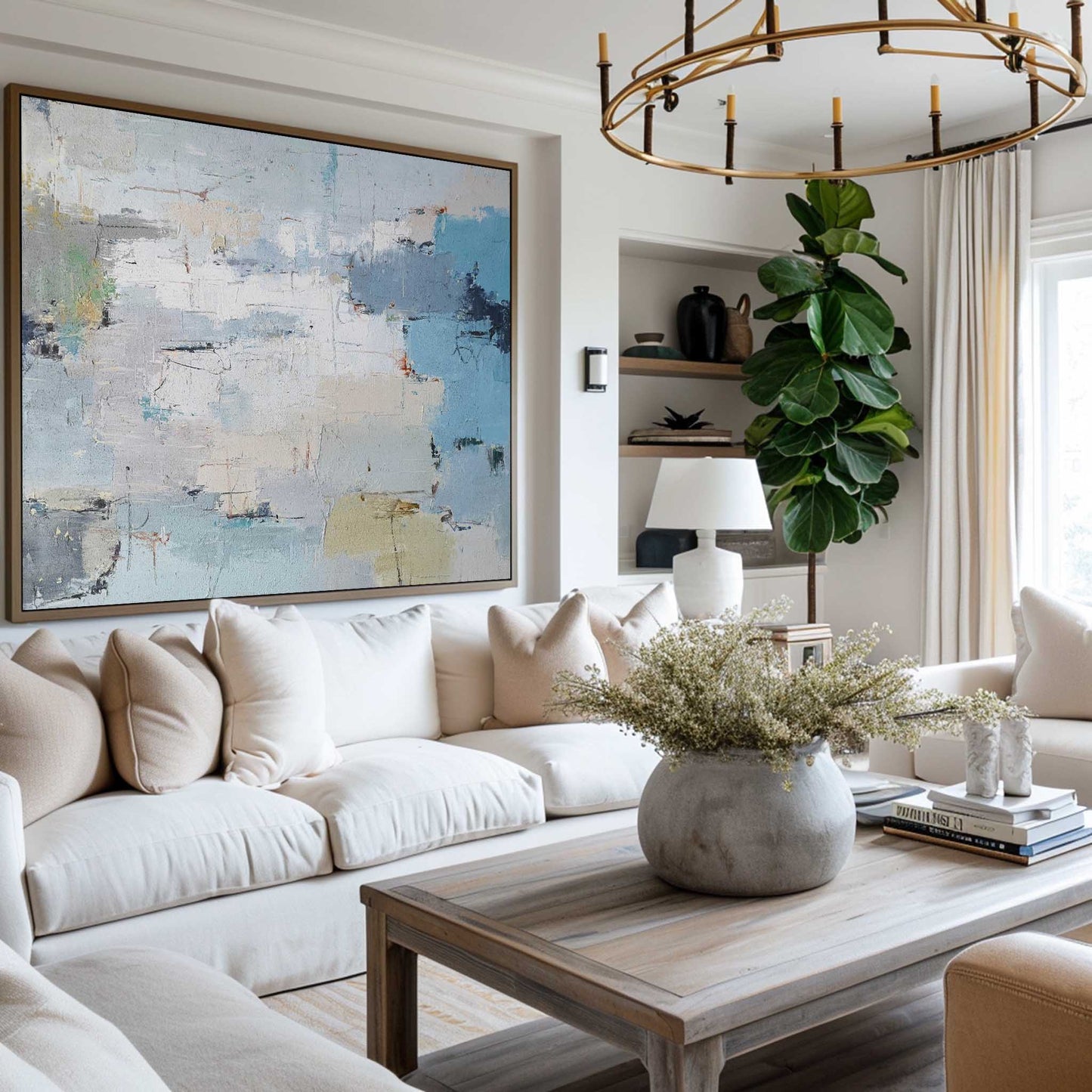 Beach Acrylic Painting #ABSH30