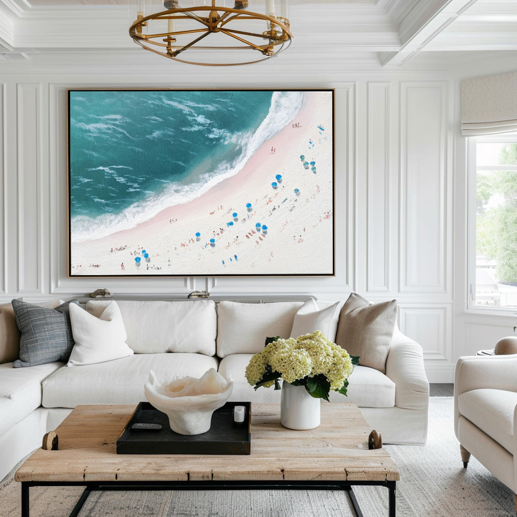 Abstract Coastal Painting #ABSH54