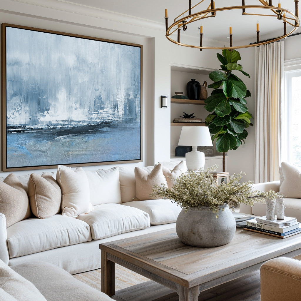 Abstract Coastal Painting #ABSH51