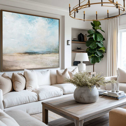 Beach Abstract Painting #ABSH03