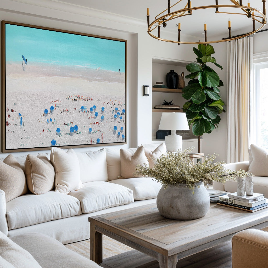 Abstract Coastal Painting #ABSH53