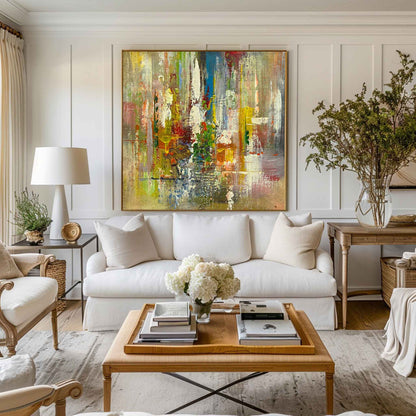 Colorful Abstract Painting #ABAS84