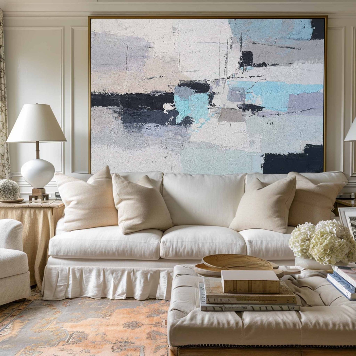 Abstract Beach Painting #ABSH36