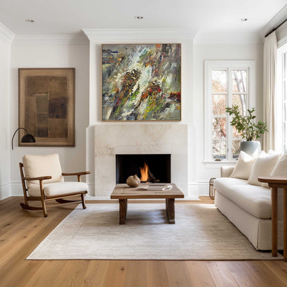 Colorful Abstract Painting #ABAS83