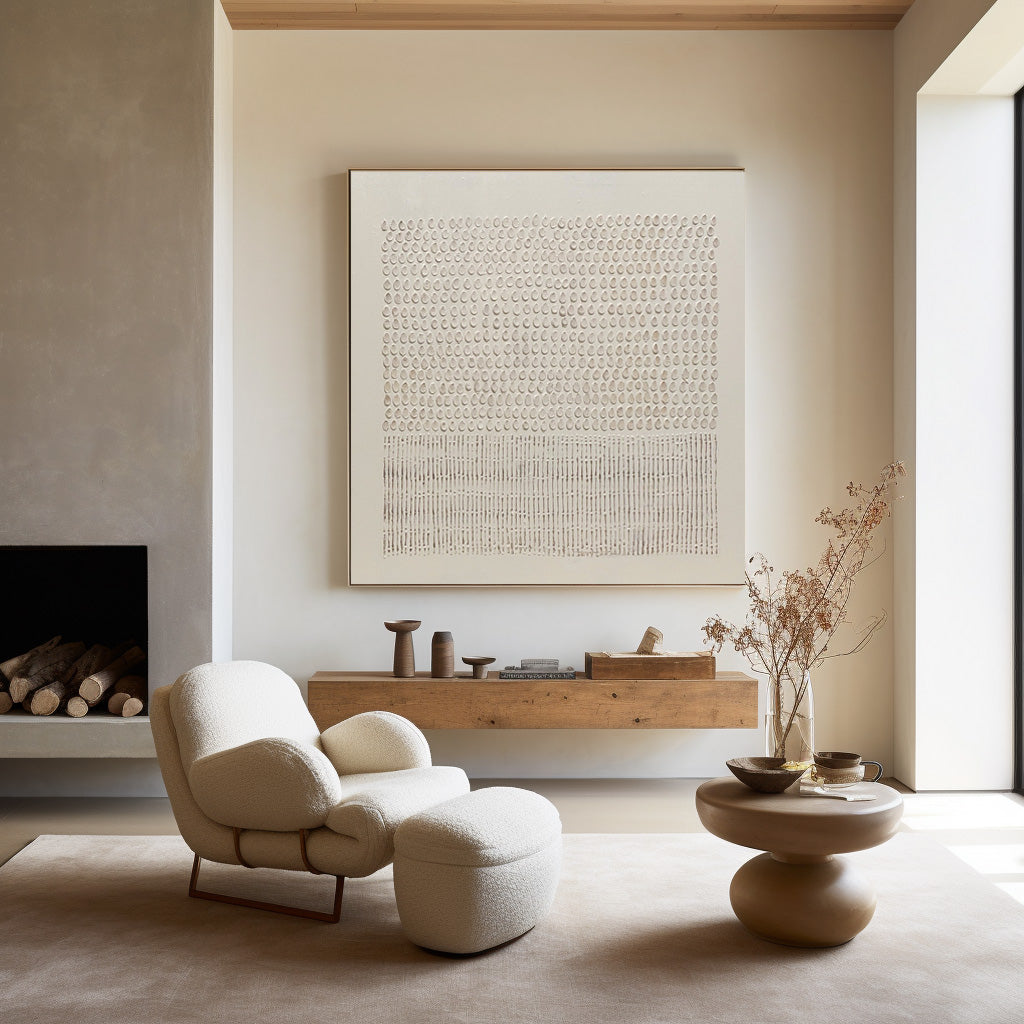 Wabi-sabi Minimalist Painting #ABAS195