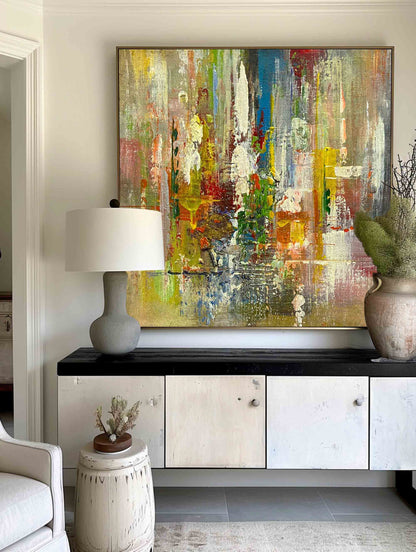 Colorful Abstract Painting #ABAS84