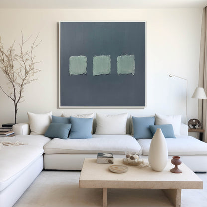 Blue Minimalist Painting #ABAS118