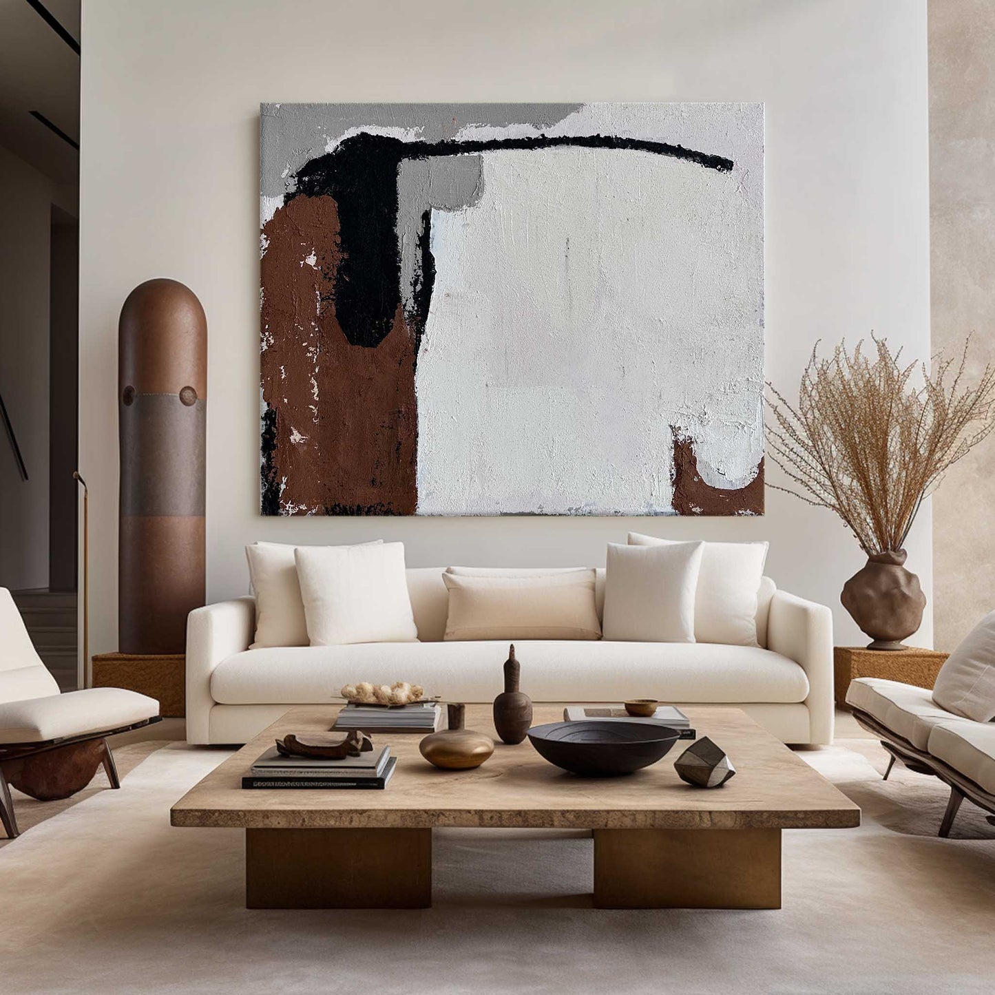 Wabi-sabi Abstract Painting #ABAH103