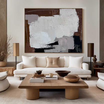 Wabi-sabi Abstract Painting #ABAH101