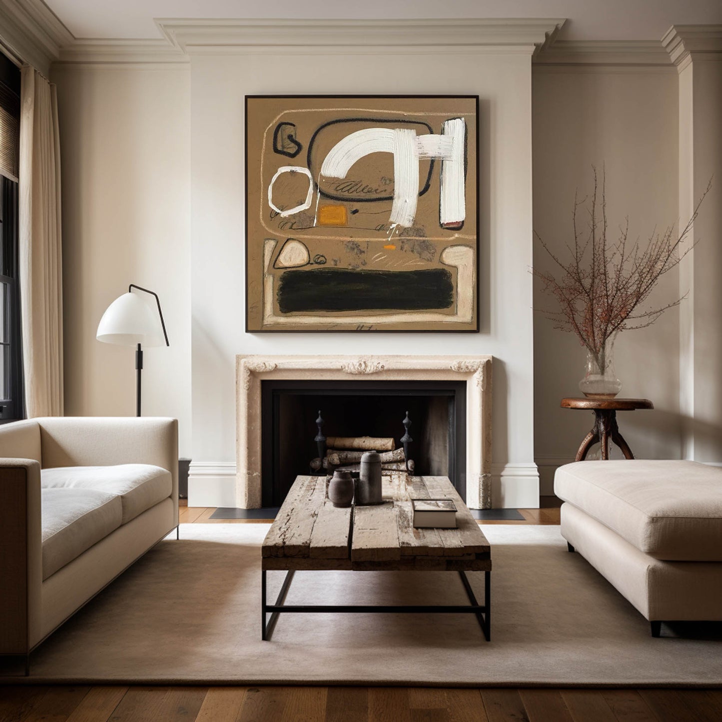 Modern Abstract Painting #ABAS113